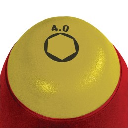 Jeu de 5 clés à douille hexagonale 322 K5 5 pièces 5,5-7,0-8,0-10,0-13,0 mm poignée multicomposant isolée VDE WIHA