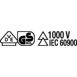 Jeu de 5 clés à douille hexagonale 322 K5 5 pièces 5,5-7,0-8,0-10,0-13,0 mm poignée multicomposant isolée VDE WIHA