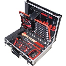 Assortiment d outils 105 pièces dans une mallette en aluminium NOW