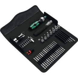 Jeu d outils KK H1 41 pièces construction bois pochette pliable WERA