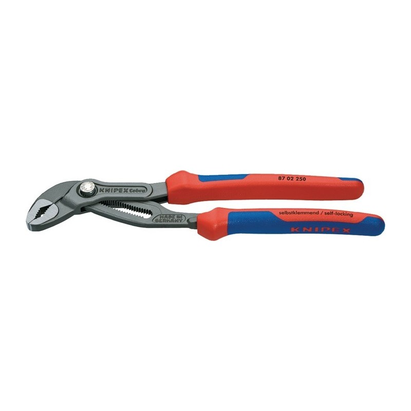 Pince KNIPEX multiprises Cobra® longueur 180 mm envergure 36 mm poli gaines multicomposant KNIPEX