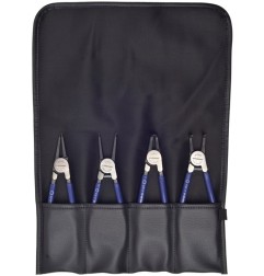 Jeu de pinces pour circlips 4 pièces 19-60 mm PROMAT