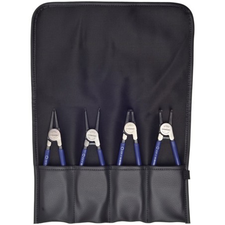 Jeu de pinces pour circlips 4 pièces 19-60 mm PROMAT