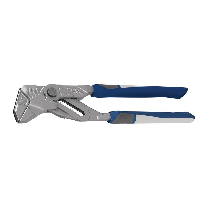 Pince-clé longueur 250 mm envergure 52 mm chromé gaines 3 composants PROMAT Pince-clé longueur 250 mm envergure 52 mm chromé gaines 3 composants PROMAT