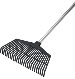 Râteau de jardin largeur 440 mm nombre de dents 26 polyéthylène FLORA