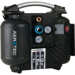 Compresseur Aerotec Airliner 5 GO 200 l/min 1,1 kW 5 l AEROTEC Highlights