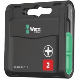 Bit-Box Bit-Box 20 PZD 20pces PZD 2 L. 25 mm C-6,3 WERA