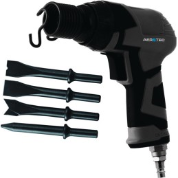 Marteau burineur pneumatique CSP 150 Set 4500 min-¹ 6 pans de 11 mm 4-5 J AEROTEC