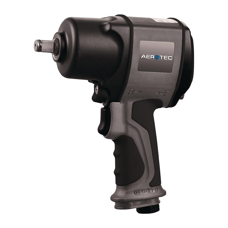 Tournevis à frapper pneumatique CSP 1200 12,5 mm (1/2 po.) carré 1200 Nm AEROTEC Tournevis à frapper pneumatique CSP 1200 12,5 mm (1/2 po.) carré 1200 Nm AEROTEC