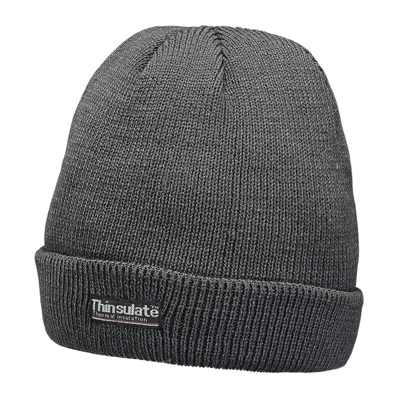 Bonnet tricoté universel anthracite 100 % polyacryl TERRAX Bonnet tricoté universel anthracite 100 % polyacryl TERRAX