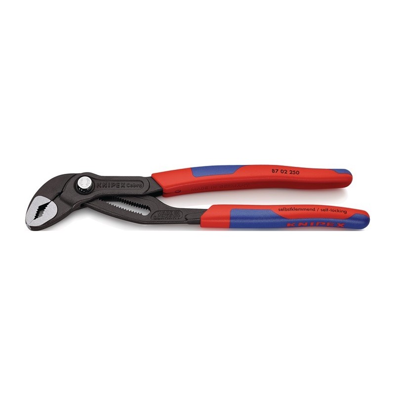 Pince KNIPEX multiprises Cobra® longueur 250 mm envergure 46 mm poli gaines multicomposant KNIPEX