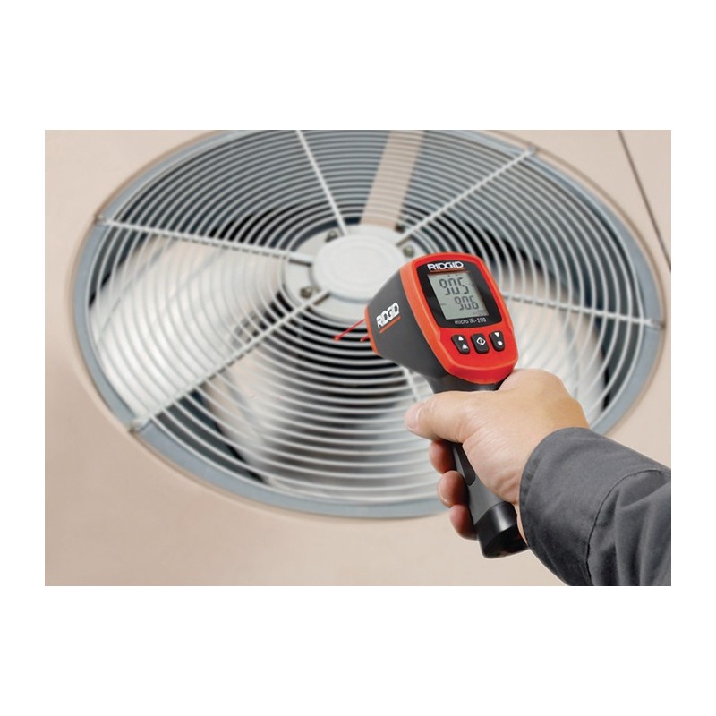 Thermomètre à infrarouge micro IR-200 -50 à 1200 degr. C ± 1 degr. C 1 x 9 V bloc RIDGID Thermomètre à infrarouge micro IR-200 -50 à 1200 degr. C ± 1 degr. C 1 x 9 V bloc RIDGID