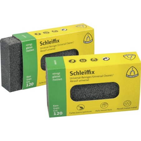 Bloc à poncer manuel Schleiffix L80xl50 mm granul. 60 grossier KLINGSPOR