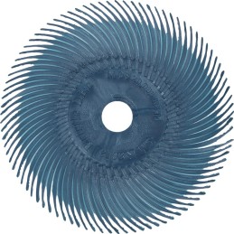 Brosse-disque radiale RB-ZB type C D. 75 mm granulation 400 bleu 20000 min-¹ 3M