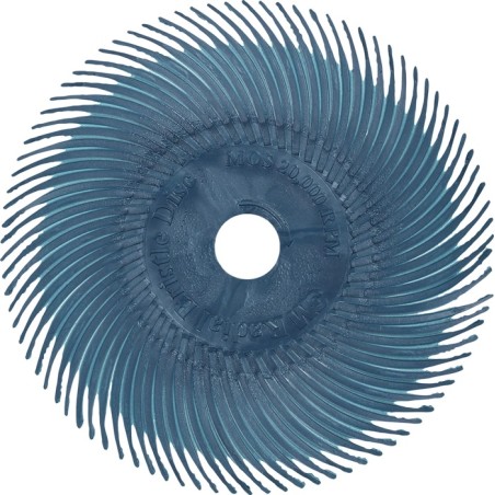 Brosse-disque radiale RB-ZB type C D. 75 mm granulation 400 bleu 20000 min-¹ 3M