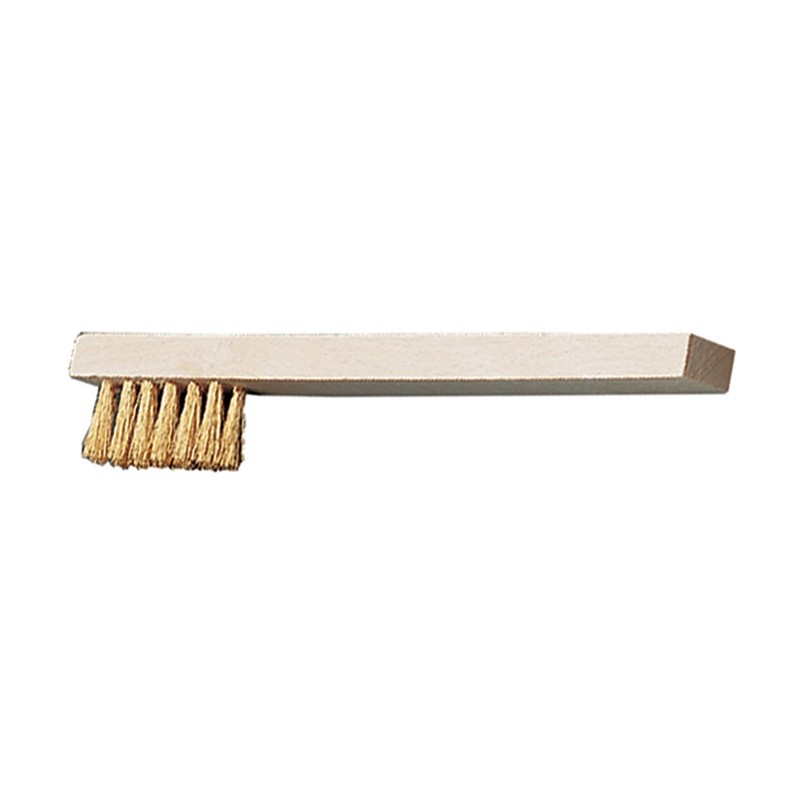 Brosse à bougies longueur 150 mm 0,2 mm laiton 3 rangées PROMAT Brosse à bougies longueur 150 mm 0,2 mm laiton 3 rangées PROMAT