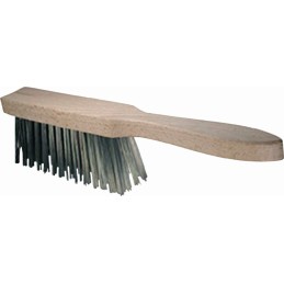 Balayette en fils d acier longueur 310 mm acier moulé 4 rangées OSBORN