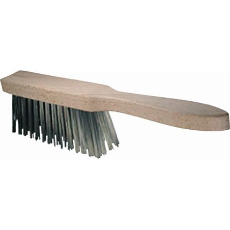 Balayette en fils d acier longueur 310 mm acier moulé 4 rangées OSBORN