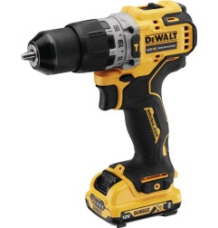 Visseuse-perceuse à percussion sans fil DCD 706 D2 12 V 2 Ah 10 mm 1,5-10 mm DEWALT 