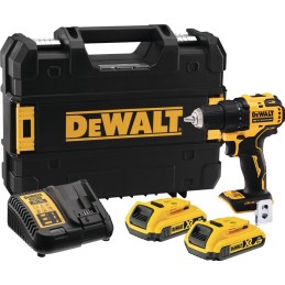 Perceuse sans fil DCD 708 D2T 18 V 2 Ah 1,5-13 mm DEWALT