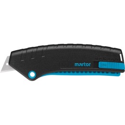 Couteau de sécurité SECUNORM MIZAR L. 139 mm l. 15,6 mm H. 50,5 mm profondeur de coupe 15 mm MARTOR