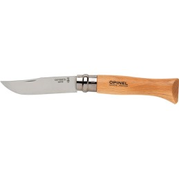 Couteau de poche L. poignée 110 mm L. des lames 85 mm longueur ouvert 195 mm inoxydable bois dur OPINEL