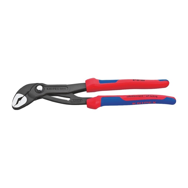 Pince KNIPEX multiprises Cobra® longueur 300 mm envergure 60 mm poli gaines multicomposant KNIPEX