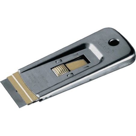 Grattoir universel longueur 95 mm largeur des lames 40 mm longueur des lames 40 mm avec lame interchangeable STANLEY
