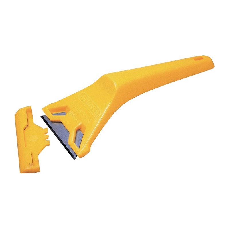 Grattoir fenêtre longueur 170 mm largeur des lames 60 mm avec lame interchangeable avec capuchon de protection/lame 11-916 STANL Grattoir fenêtre longueur 170 mm largeur des lames 60 mm avec lame interchangeable avec capuchon de protection/lame 11-916 STANL