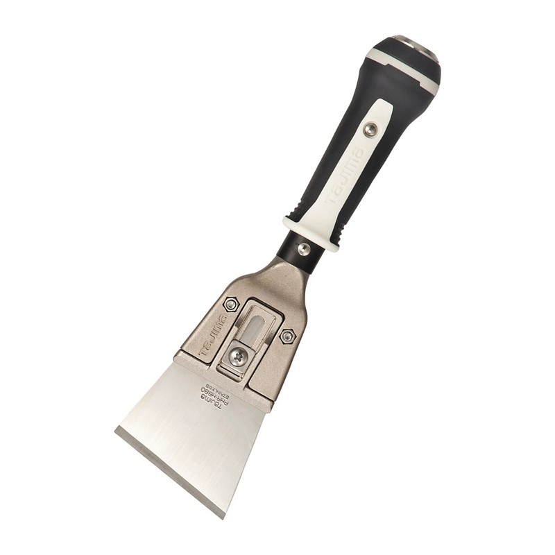 Grattoir universel Scrape-Rite P Solid Core longueur 285 mm largeur des lames 80 mm avec lame interchangeable TAJIMA Grattoir universel Scrape-Rite P Solid Core longueur 285 mm largeur des lames 80 mm avec lame interchangeable TAJIMA