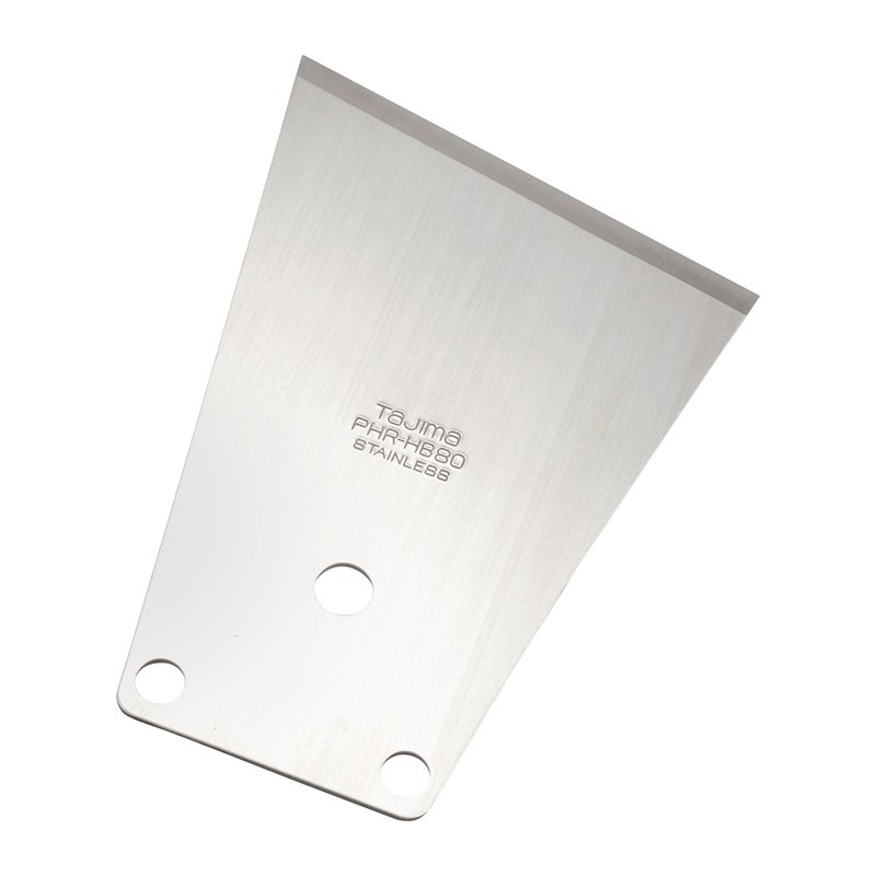 Lame de rechange pour grattoir universel largeur des lames 80 mm épaisseur des lames 1,2 mm 1 pièce / emballage TAJIMA Lame de rechange pour grattoir universel largeur des lames 80 mm épaisseur des lames 1,2 mm 1 pièce / emballage TAJIMA