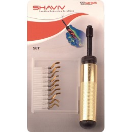 Jeu d ébavureurs Golden Flex Set B 7 pièces SHAVIV