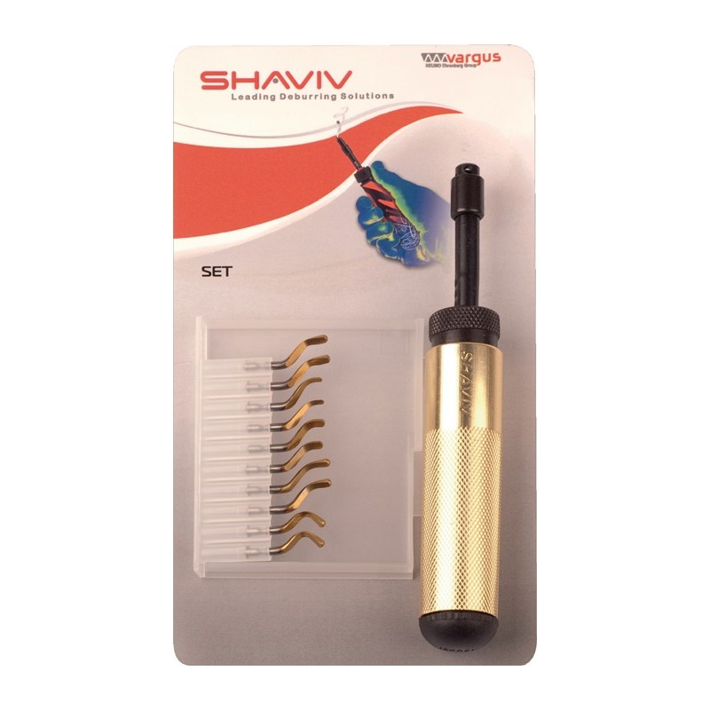 Jeu d ébavureurs Golden Flex Set B 7 pièces SHAVIV Jeu d ébavureurs Golden Flex Set B 7 pièces SHAVIV