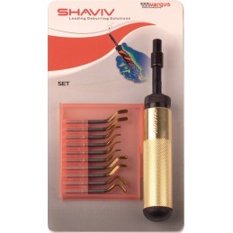 Jeu d ébavureurs Golden Flex Set E 7 pièces SHAVIV