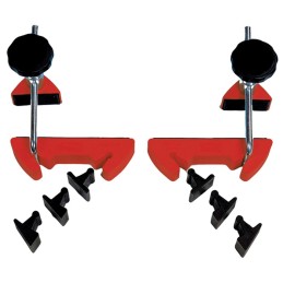Système de serrage d onglets 22,5/30/45/60 degr. plage de serrage maxi. 100 mm BESSEY