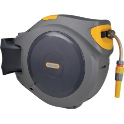 Support de tuyau muraux Auto Reel 20 largeur 65,5 cm profondeur 26 cm HOZELOCK