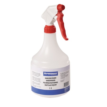 Pulvérisateur industriel capacité 1 l Pourproduits chimiques légers joint FPM, buse pl. PROMAT CHEMICALS