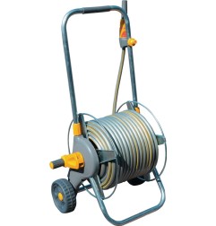 Dévidoir mobile pour tuyau PRO 2436 raccord fileté 16 mm 5/8 po. plastique/métal carton HOZELOCK