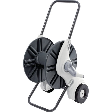Dévidoir mobile pour tuyau allround raccord fileté 21 mm 1/2 po. plastique/acier carton REHAU