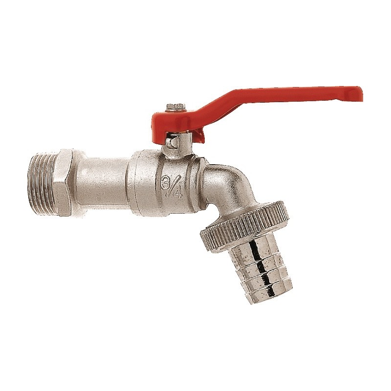 Robinet de sortie à boisseau sphérique GEKA laiton, chromé taille nominale mm 13 filetage extérieur 1/2 po. taille nominale 1/2 Robinet de sortie à boisseau sphérique GEKA laiton, chromé taille nominale mm 13 filetage extérieur 1/2 po. taille nominale 1/2