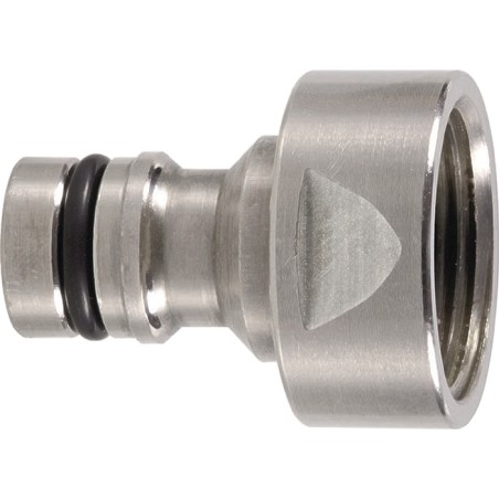 5 x Fiches robinet système denfichage GEKA plus laiton nickelé filetage intérieur G 3/4 SB KARASTO