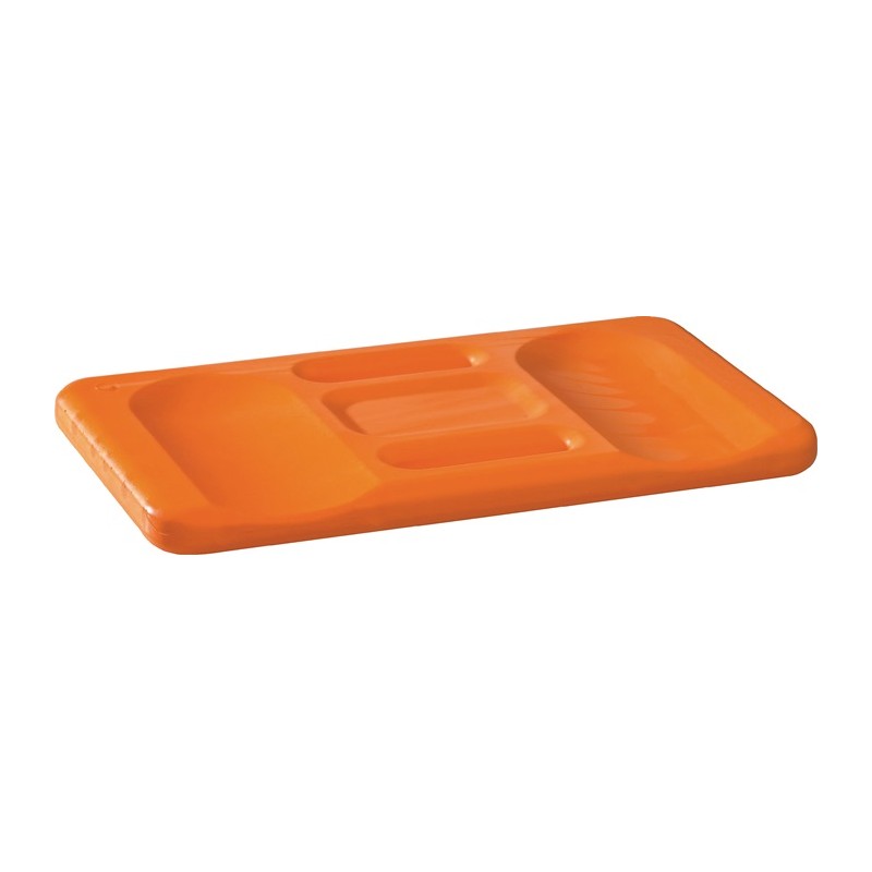 Garniture genouillère L440xl240xS30env. mm orange Garniture genouillère L440xl240xS30env. mm orange