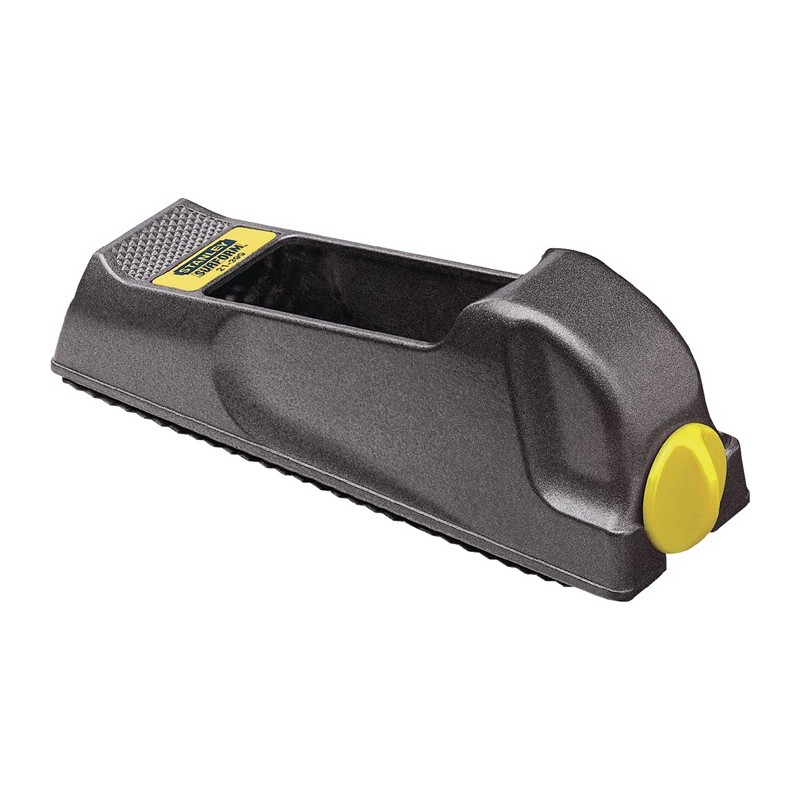 Rabot bloc Surform L. 155 mm L. des lames 140 mm manche en plastique STANLEY Rabot bloc Surform L. 155 mm L. des lames 140 mm manche en plastique STANLEY