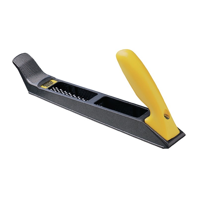 Rabots standards Surform L. totale 310 mm L. de lame 255 mm manche en plastique STANLEY Rabots standards Surform L. totale 310 mm L. de lame 255 mm manche en plastique STANLEY