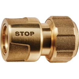 Raccord pour tuyau système denfichage GEKA plus KTW laiton taille du tuyau 19 mm SB KARASTO