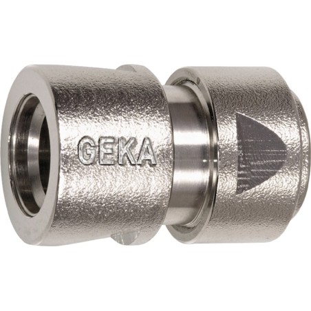 Raccord 1/2' pour tuyau GEKA plus laiton nickelé taille tuyau 13 mm SB KARASTO