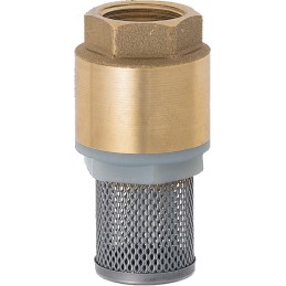 Vanne 3/4' d aspiration GEKA laiton/acier au chrome filetage intérieur 3/4 po. KARASTO