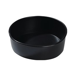 Creuset à plâtre hauteur 50 mm D. 135 mm cylindrique caoutchouc noir