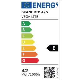 Projecteur à LED VEGA 48 W 4000 lm 5 m H05RN-F 2 x 1 mm² IP54 SCANGRIP