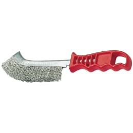 Brosse métallique longueur 265 mm 0,3 mm acier 1 rangée PROMAT